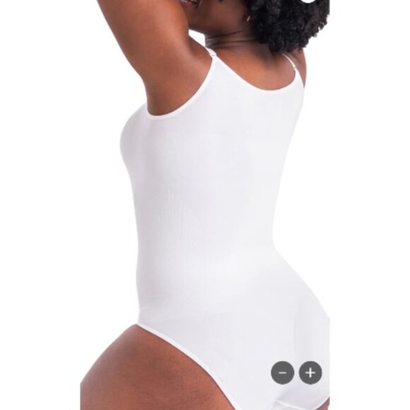 Shapermint Essentials All Day Every Day Scoop Neck Bodysuits (2 Pack) - Size M/M - Picture 2 of 8